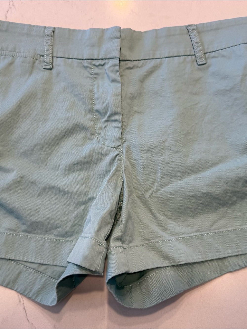 Women’s J.Crew Chino Light Sage Green Cotton Shorts